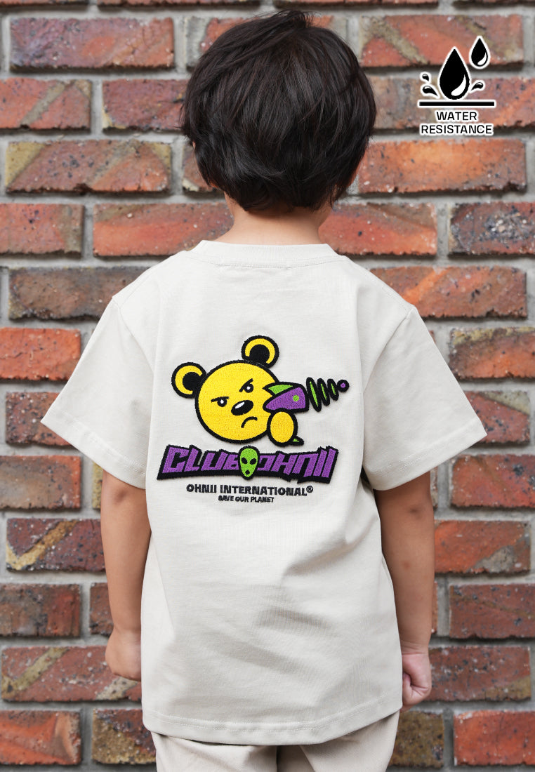 KIDS: ALIEN GUN BEAR (AVOCADO) KIDS TEE