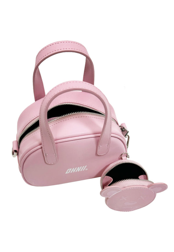 MINI BOSTON HAUGHTY BEAR BAG (PINK)