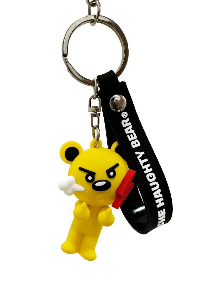 OHNII MF HAUGHTY BEAR KEYCHAIN