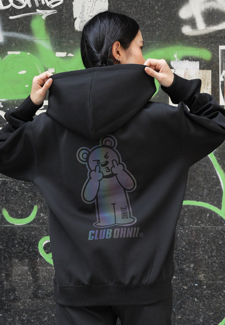 RAINBOW MF HAUGHTY BEAR HOODIE